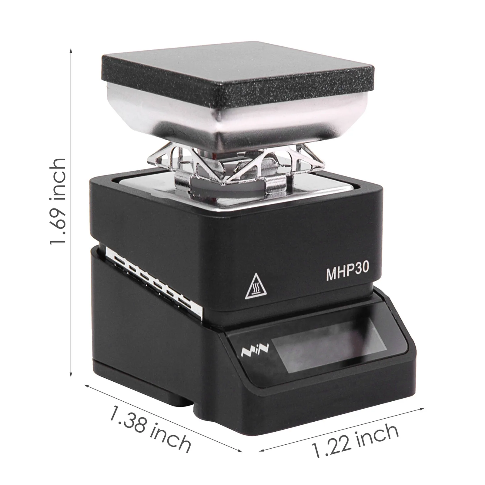 

AUPORO 60W 100-350C Adjustable MHP30 Mini Hot Plate Preheater Heating Station Soldering Iron Station Portable Hot Plate