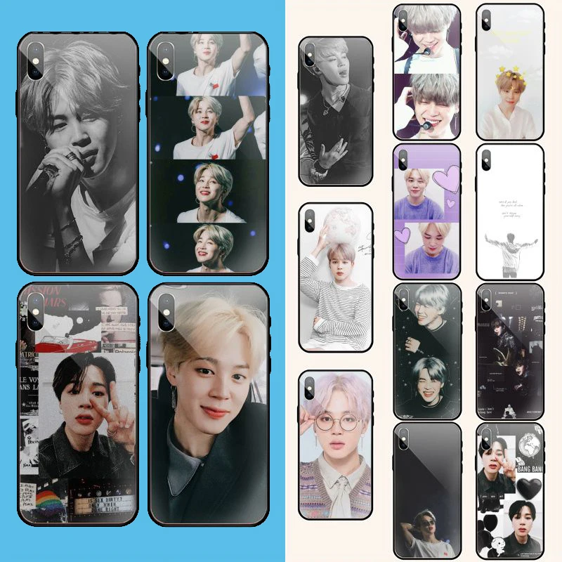 Kpop Jimin черный мягкий чехол для телефона из ТПУ iPhone 11 pro XS MAX 8 7 6 6S Plus X 5 5S SE XR