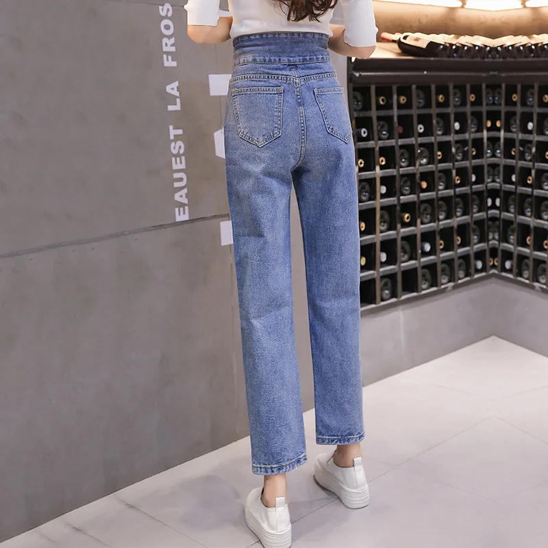 

2020 Spring Jeans Girl Solid Jeans For Girls Fashion Bow Girls Jeans Pants Autumn