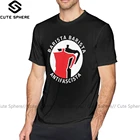 Футболка Antifa, футболка бариста, антифаски, 100 хлопок, футболка с коротким рукавом, симпатичная Классическая футболка с принтом