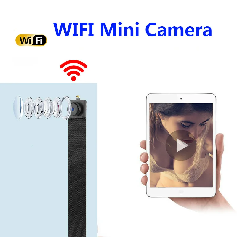 Wi-Fi Сетевая камера Веб-камера IP P2P HD 1080P Мини DIY Беспроводная модуль движения