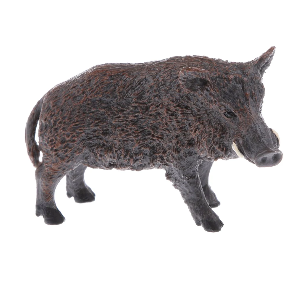 

2.8inch Wild Life Wild Boar Toy Figurine PVC Figures 14783 NEW Hand Painted Atr Carfts Model Highly Detailed Animal Toys