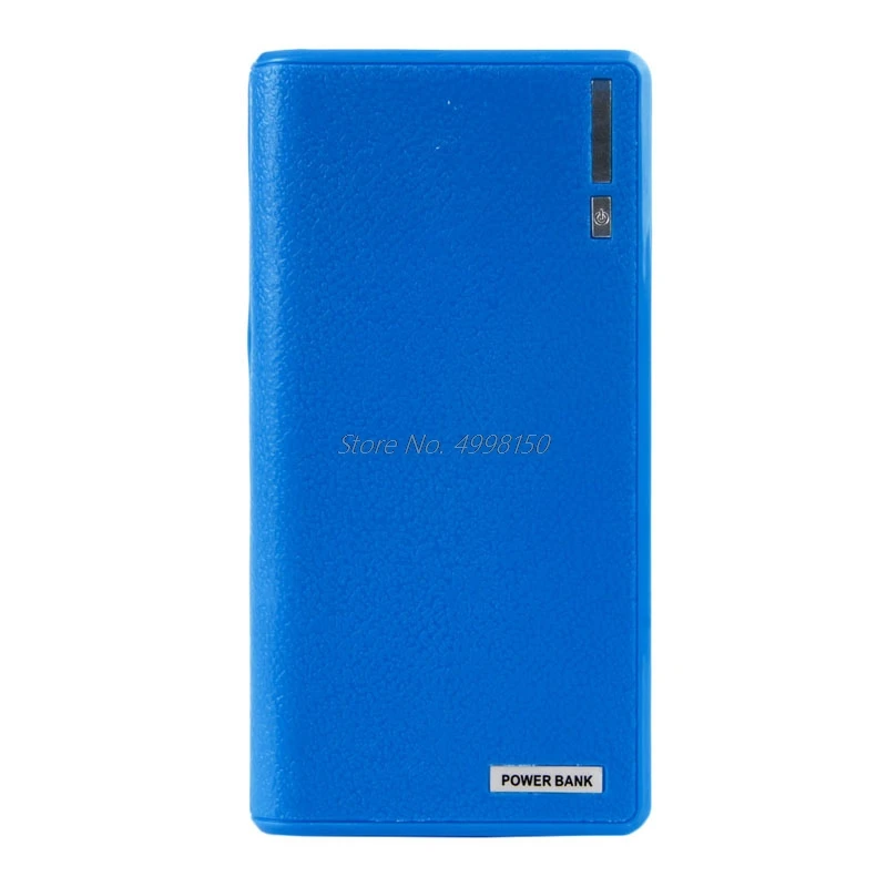 Оптовая продажа Прямая поставка 1 шт. Двойной USB внешний аккумулятор 6x18650 Внешнее