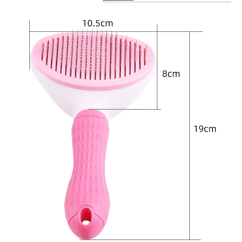 

Dog Hair Removal Combs Pet Dogs Supplies Fur Cleaning Brush Grooming Grooming Brush Stainless Steel For Small Chihuahua Pets