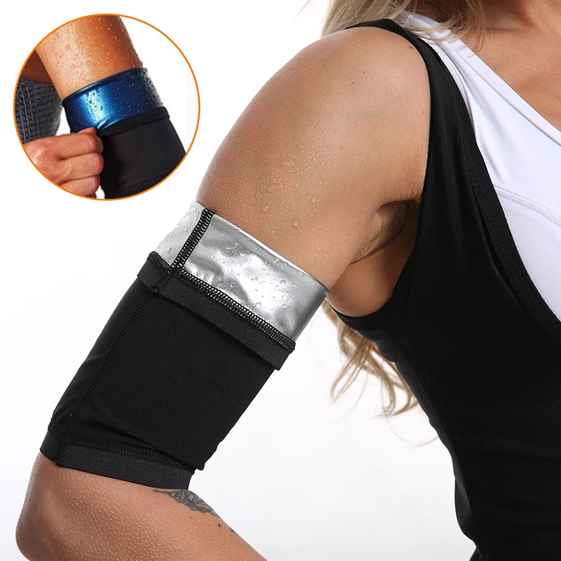 

Sweat Sauna Arm Sleeves Body Shaper Slim Arms Hot Thermo Fat Burner Slimming Trainer Sleeve For Gym Fitness Workout