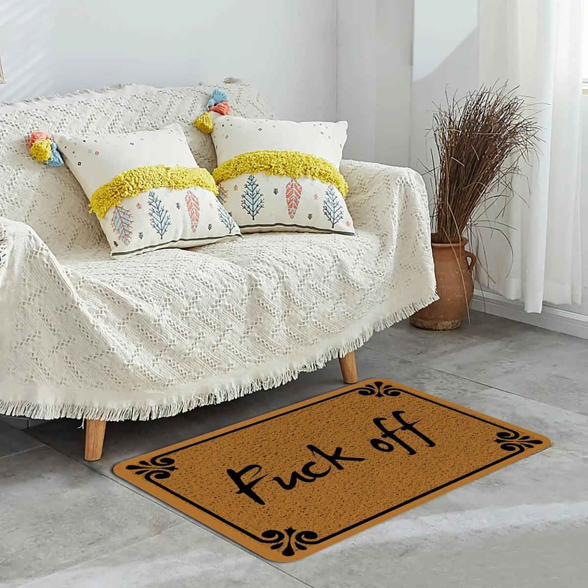 Letter Doormats For Entrance Way Indoor Low Profile Kitchen Rugs Mats Boot Shoes Scraper Non Slip Backing Bath Shower Tub Floor | Дом и сад