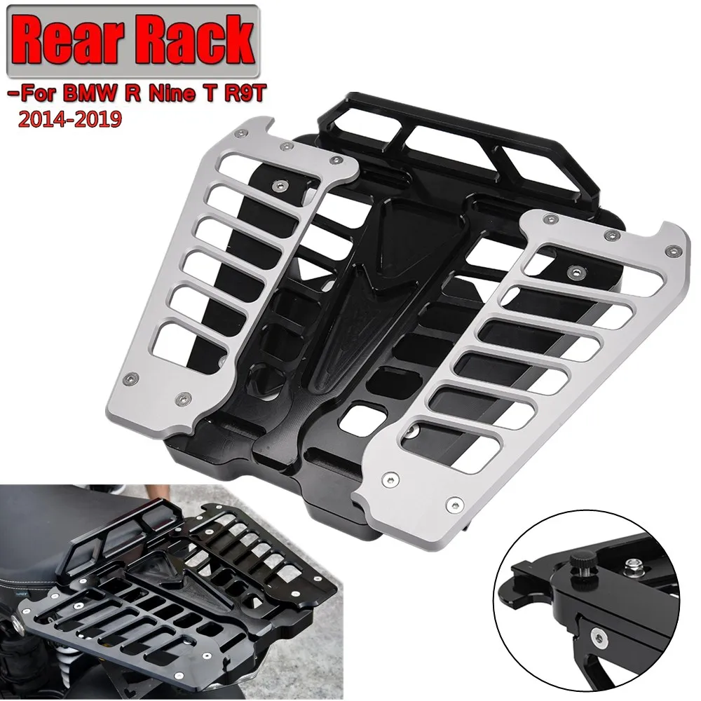 Rear Luggage Rack Carrier Support Cargo Shelf For BMW R Nine T NineT Pure Racer Scrambler R9T 9T 2014 2015 2016 2017 2018 2019 |