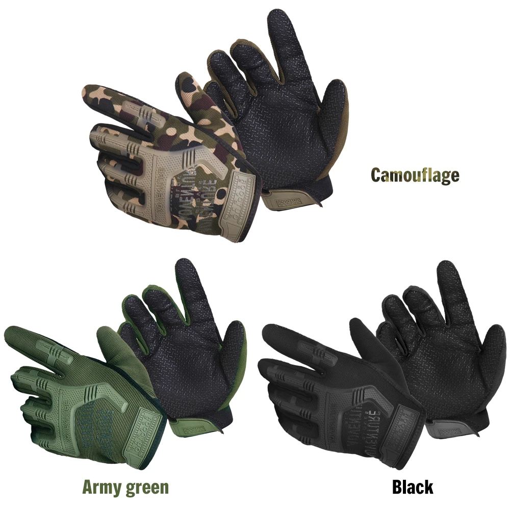 Зимние перчатки для катания на лыжах противоскользящие охоты открытом воздухе