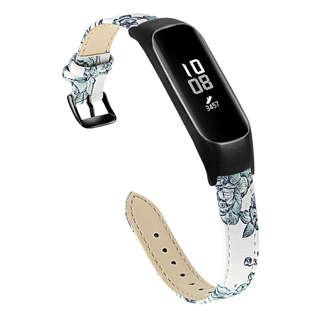 Подлинный классический кожаный ремешок для samsung galaxy fit-e SM-R375 ремешок с чехлом с пряжкой Шестерня классические ремешки бизнес-часы