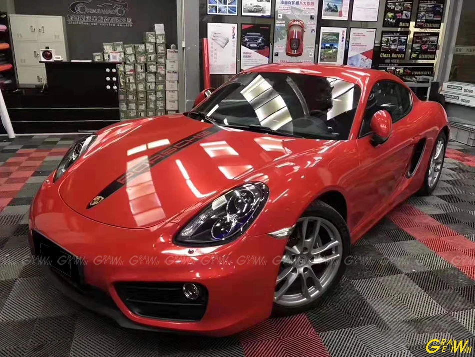 Глянцевая краска для металла красная виниловая пленка супер глянцевая