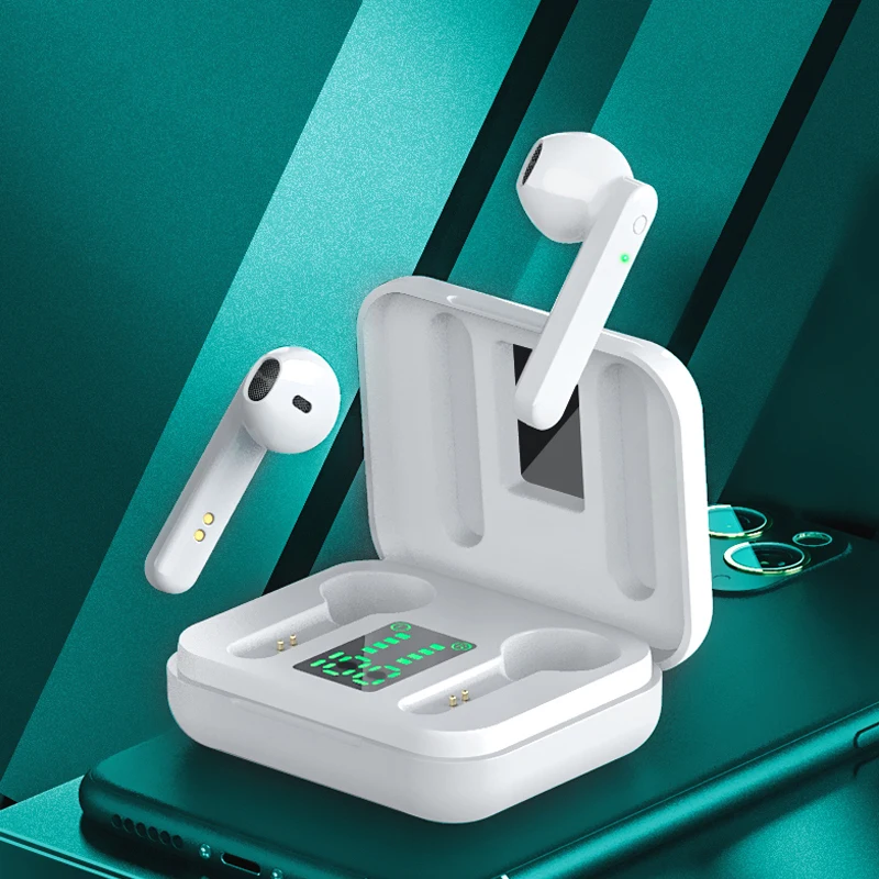 

Mini TWS Bluetooth 5.1 Earphones Wireless Headphones Hifi Stereo Sports Waterproof Wireless Earphone Headset With Microphone