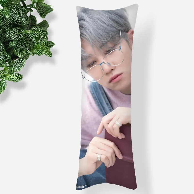 35x100 см 50x150 чехол для подушки Seventeen The8 с 3D двухсторонним принтом Шелковая гладкая