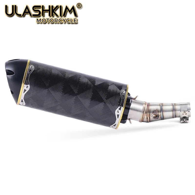 

Motorcycle Exhaust contact middle pipe for Kawasaki Z250 2008-2015 Ninja 300 2013-2016 Ninja 250R 2008-2016