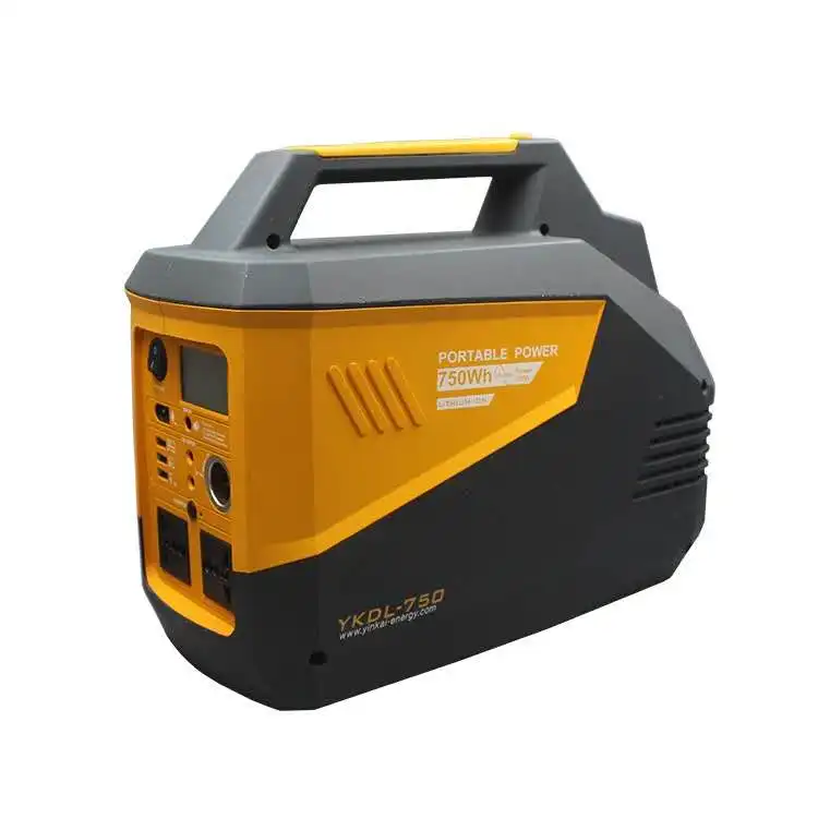 Солнечные генераторы Портативный блок питания USB 5V 12v &amp 240v литиевая 750 Wh