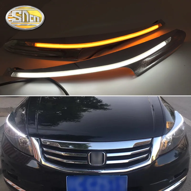 2 шт. автомобилей головной светильник бровей украшения желтый указатель поворота