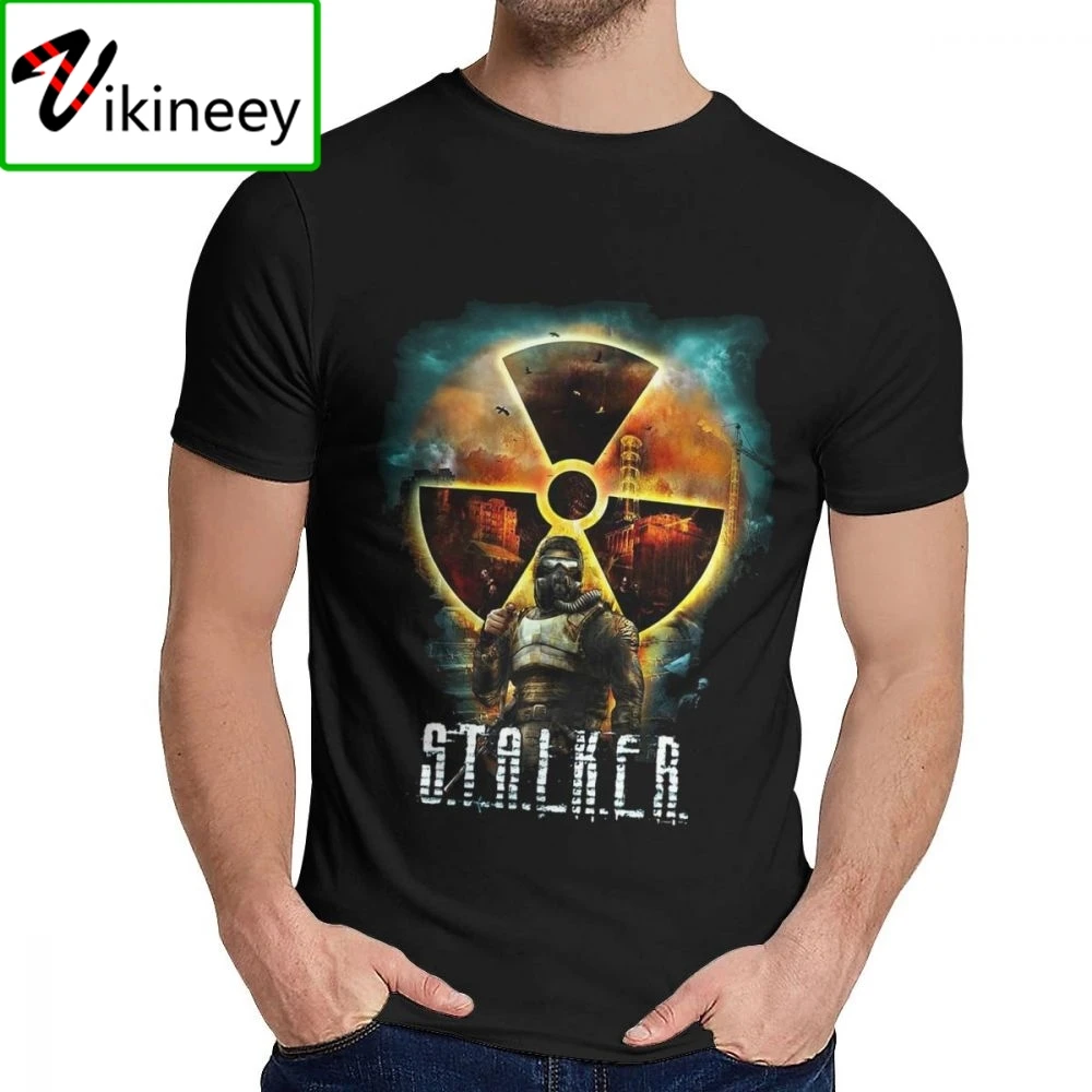 

For Man Tee Shirt Stalker Shadow Good Cotton Summer O-neck Cartoon Design Short Sleeve Clothing