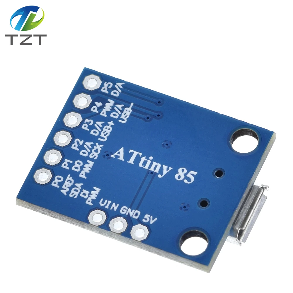 Синий черный TINY85 Digispark Kickstarter микро макетная плата ATTINY85 модуль для Arduino IIC IEC USB