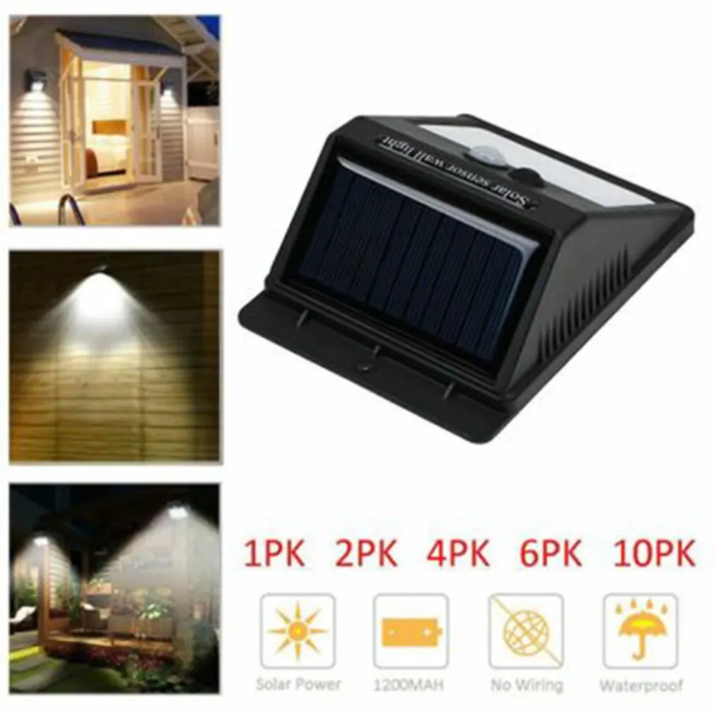 PIR датчик движения 20LED солнечный светильник с управлением Солнечная энергия