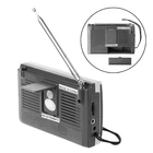 KK-9803 FMMWSW1-8 полный 10-диапазонный Высокочувствительный радиоприемник со складной подставкой