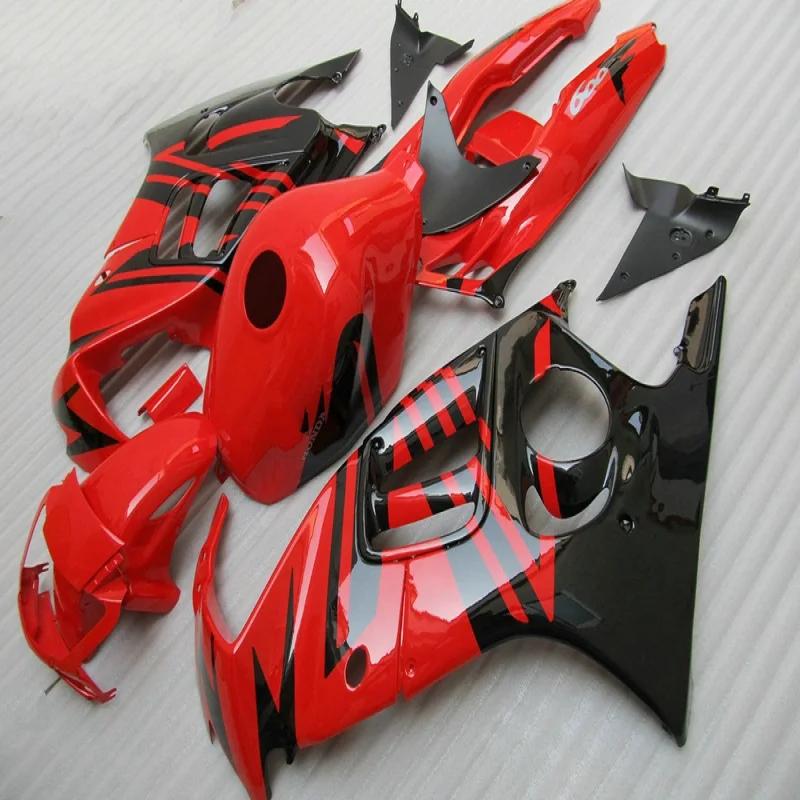 

Custom Fairing kit for CBR600F3 97 98 CBR600 F3 CBR 600F3 1997 1998 CBR 600 F3 ABS red black Fairings set