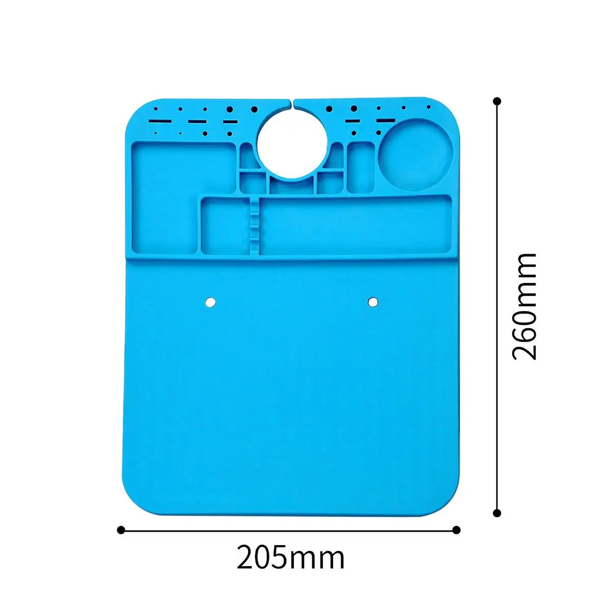 

Heat Insulation Pad Silicon Soldering Mat Heat-Resistant Work Pad Desk Protection Solder Rework Repair Tool Station Pad 205x260