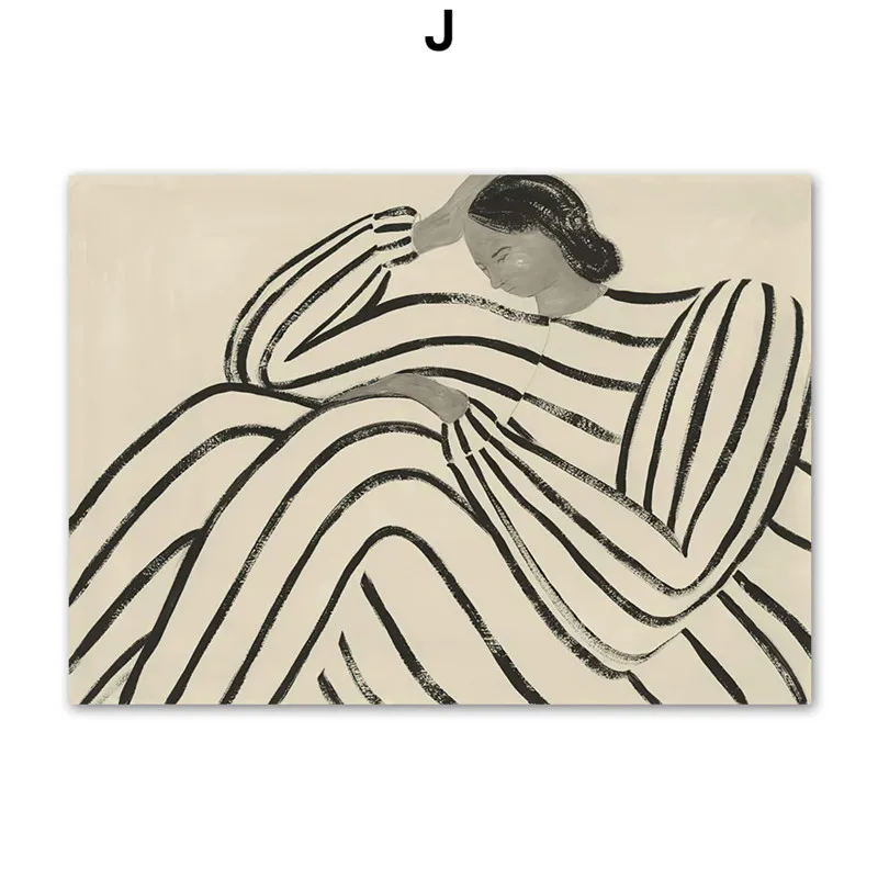 

Печать на холсте AsenArt, скандинавский стиль, набор 1