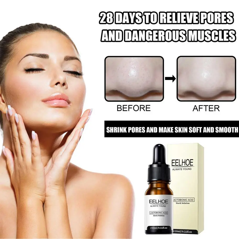 

Pore Shrink Serum Skin Pore Essence Moisturizing Repairing Stock Solution Lotion Face Serum Shrink Pores Repairs Dry Safety