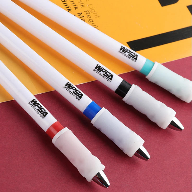 

Pen Spinning Rotating Ballpoint Pens Tactical Pen Children Students Writing Funny Creative Stationery for Girls School Supplies