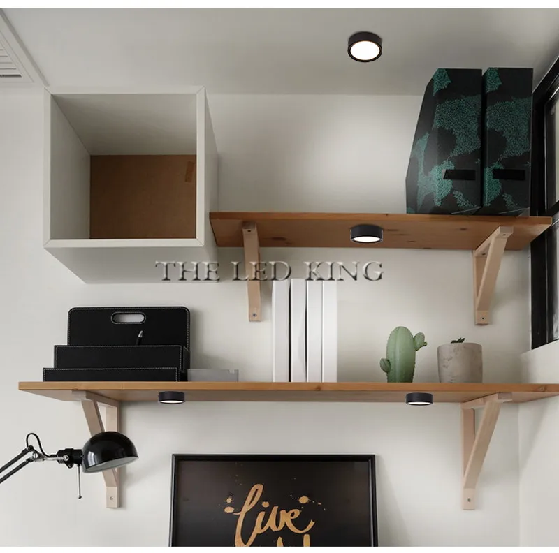 

Super Bright 220V LED Spot Downlights Ceiling Surface Mounted Lamp 5W 7W 10W 3000K 4000K 6000K Living Room Book Rack Lighting