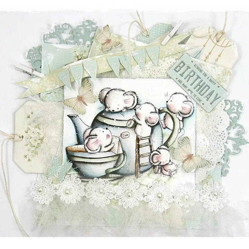 Витиеватый выдолбленный узор металлические Вырубные штампы цветочный