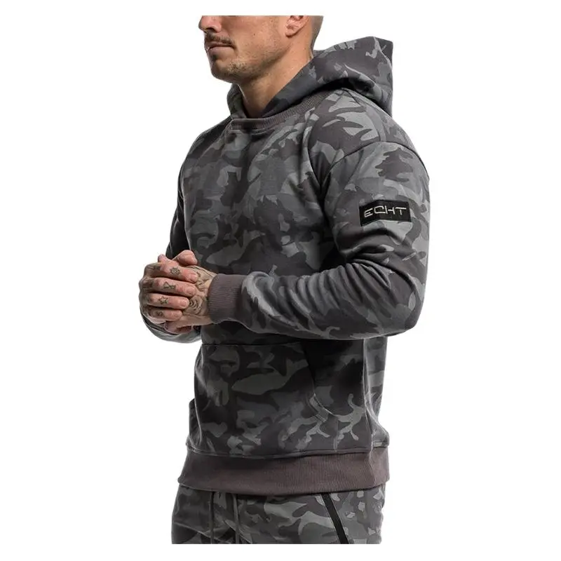 

Mens Clothing New Autumn Sports Pullover Hoodie Running Fitness Long-sleeved Camouflage Casual Couple Jacket Sweatshirts Hooded