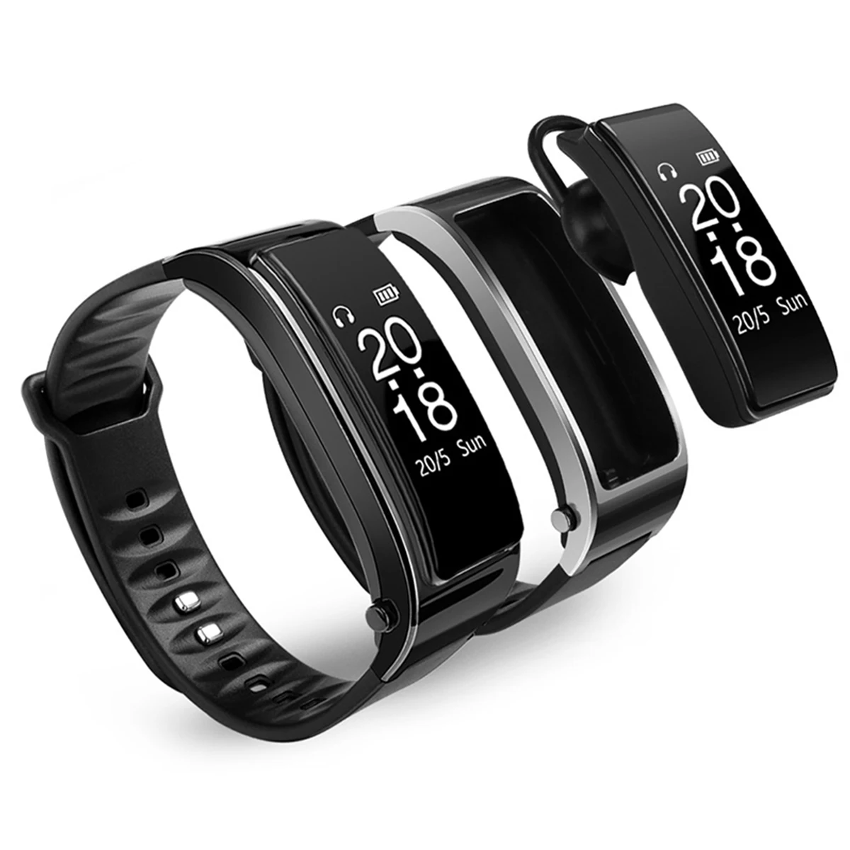 JRGK Y3 Smart Watch Driving Bracelet With Bluetooth Earphone Heart Rate Monitor Pedometer for IOS Android | Электроника