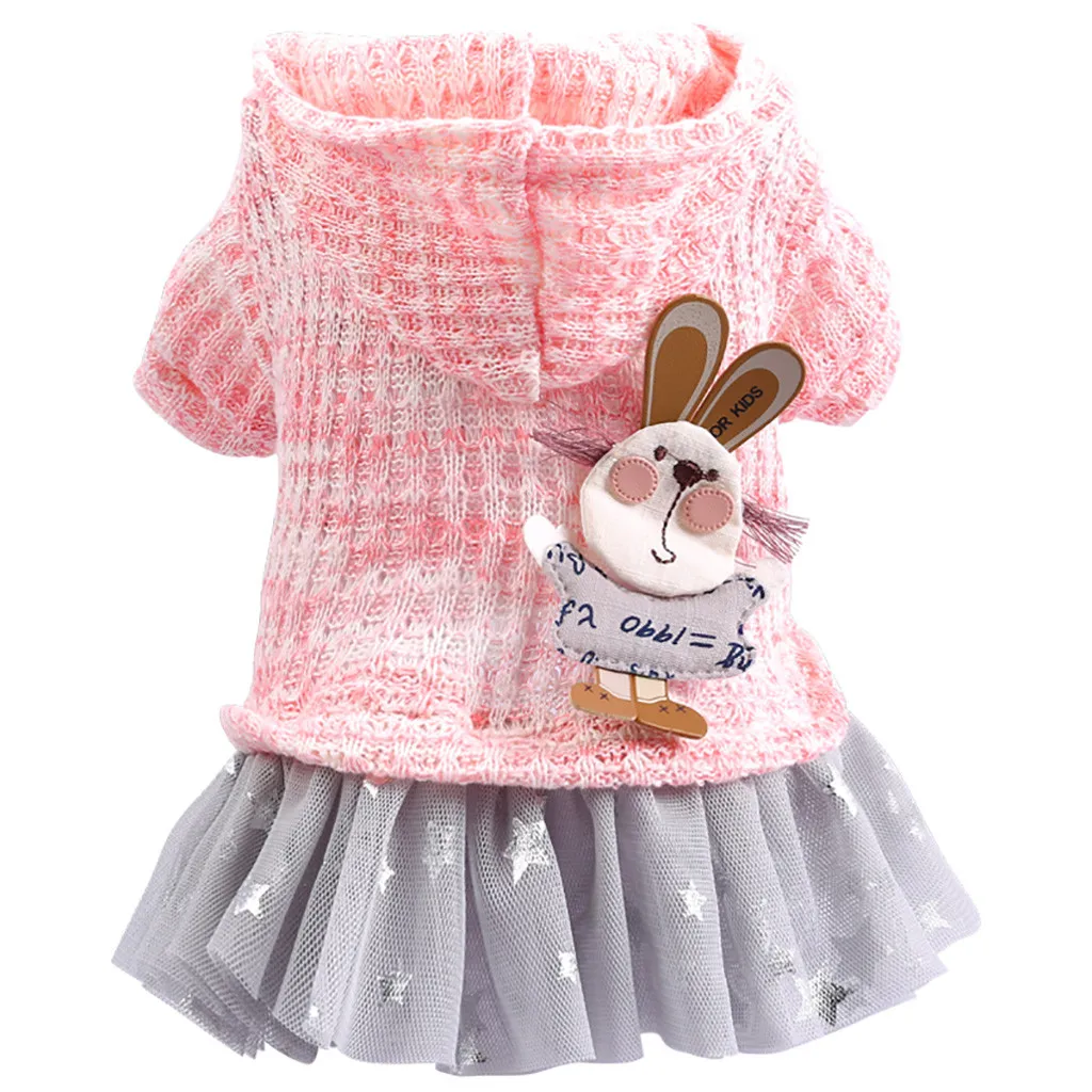 Толстовка с капюшоном для собак из мультфильма зимняя одежда пальто куртка