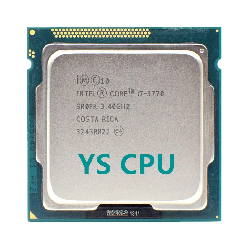 

Intel Core i7-3770 i7 3770 3.4 GHz Quad-Core Eight-Thread CPU Processor 8M 77W LGA 1155