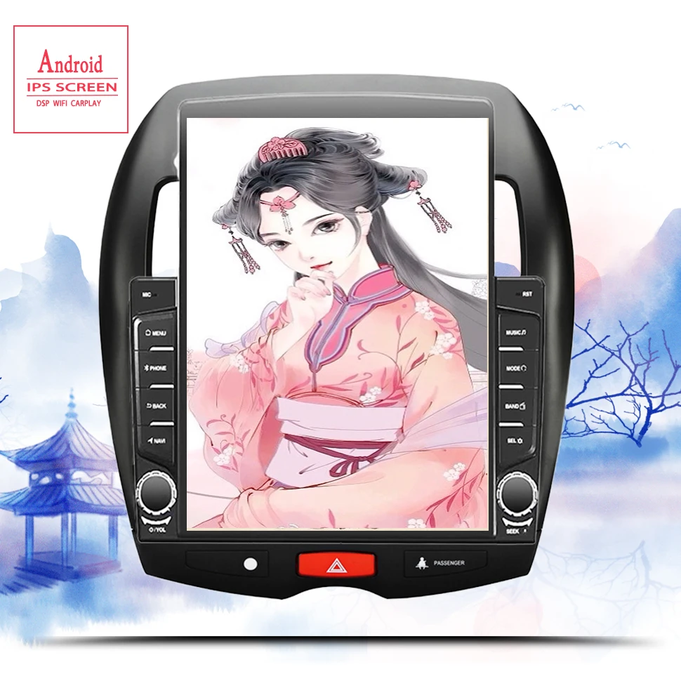 Автомобильный мультимедийный DVD-плеер 8 ГБ ОЗУ android 11 0 для Mitsubishi ASX 2010 12 2013 2014 2015
