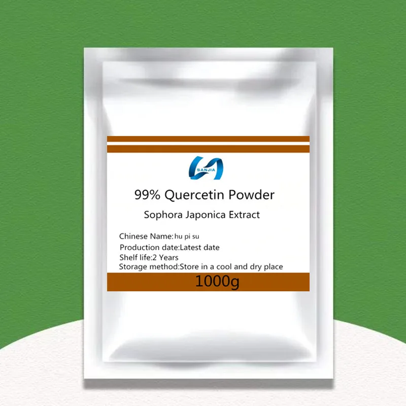 

High Quality Quercetin99% Powder Organic Sophora Japonica Extract,Super Immune System Booster,free Shipping