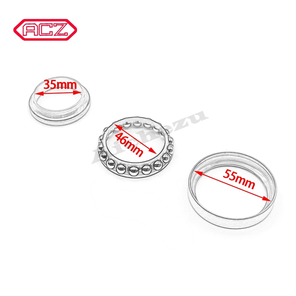 Запчасти для мотоциклов комплект подшипников на руле Kawasaki Ninja ZX6R ZX9R ZX10R ZX14R Honda