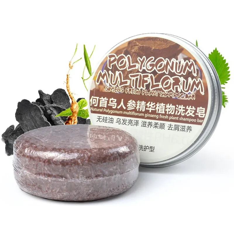 Natural Handmade Shampoo Soap Bar Nourishing Repair Damaged Hair Anti-Dandruff Off Hair Care Tool
