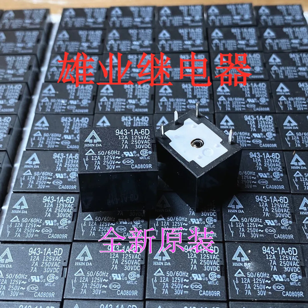 

20PCS/LOT 943-1A-6D 6V 12A 4DIP T73