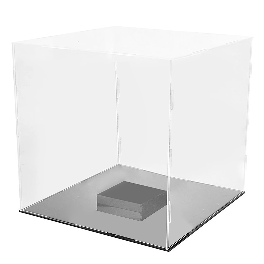 

Dustproof Display Case Cube Box 30cm For Basketball Football Protection