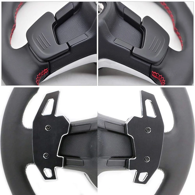 Paddle Shifter Extensions CNC Заготовка алюминиевые рулевые колеса сдвиг весло подходит для