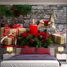 Рождественская фантазия, Искусственная елка, богемная Рождественская елка, гобелен большого размера