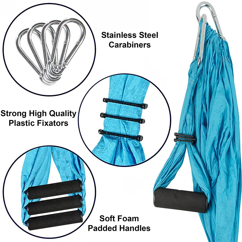 YXTC воздушные качели для йоги сверхпрочный антигравитационный гамак