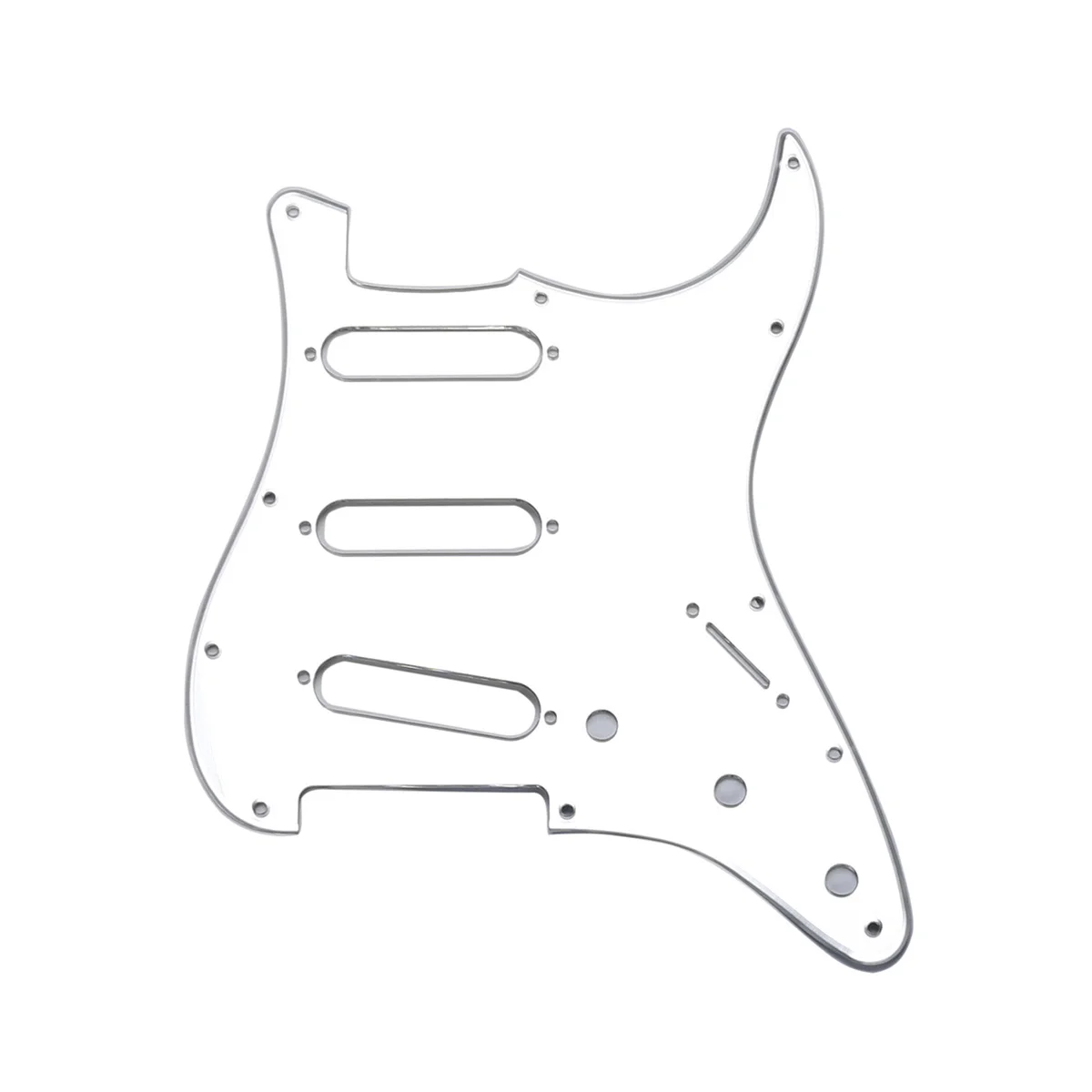 Musiclily SSS 11 отверстий Strat гитарная Накладка для крыла США/мексиканский стандартный