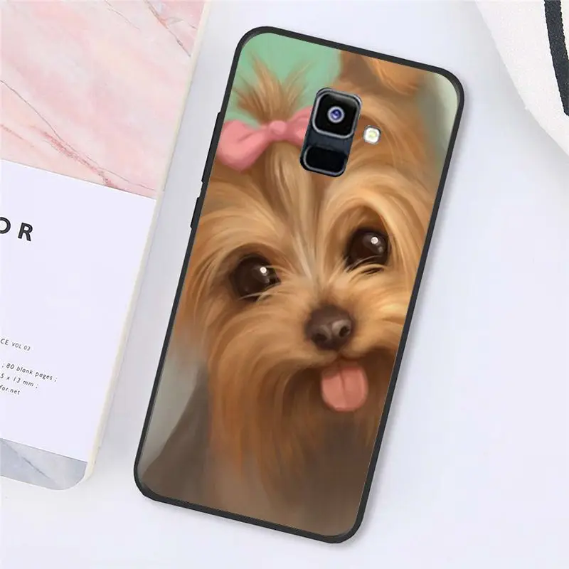 Чехол Maiyaca для телефона с изображением йоркширского терьера Samsung Galaxy A7 A50 A70 A40 A20 A30