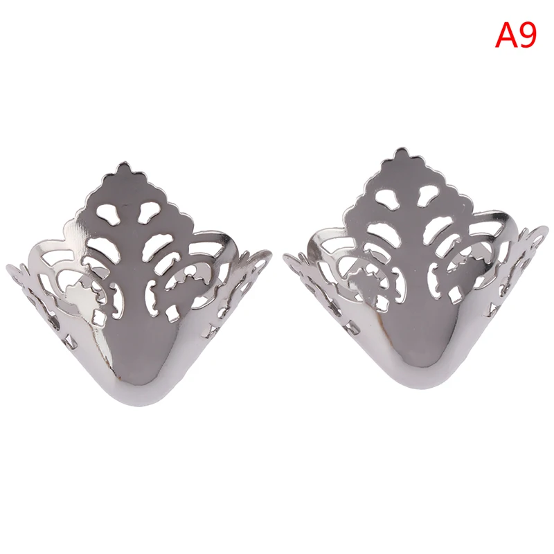 2 шт. модные аксессуары для обуви на высоком каблуке металлические зажимы 3