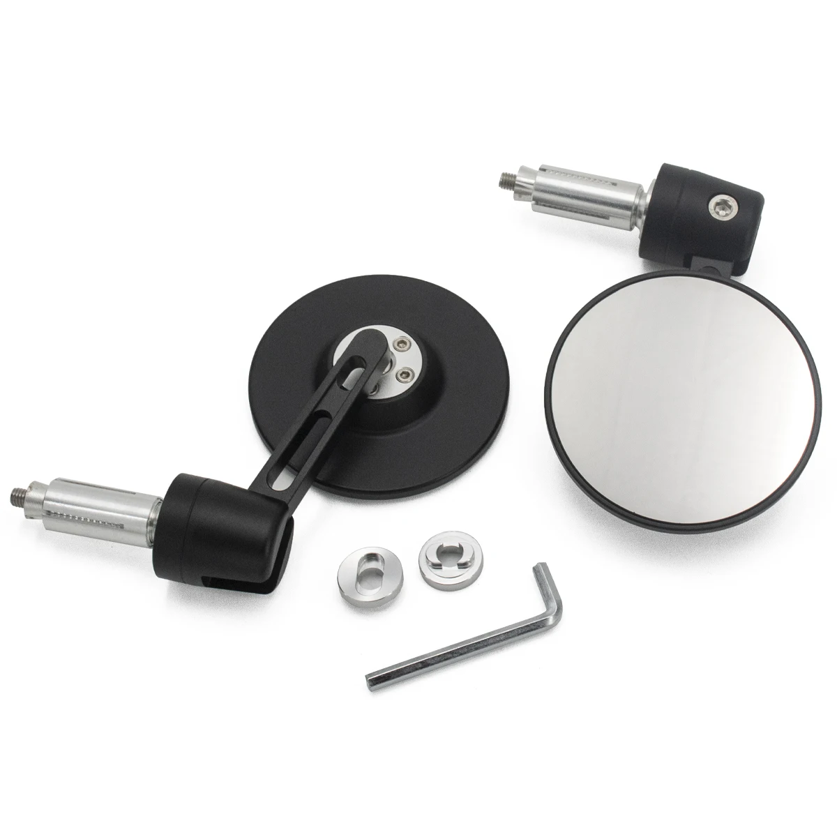 12-18 мм Внутренний размер круглые алюминиевые складные боковые зеркала заднего