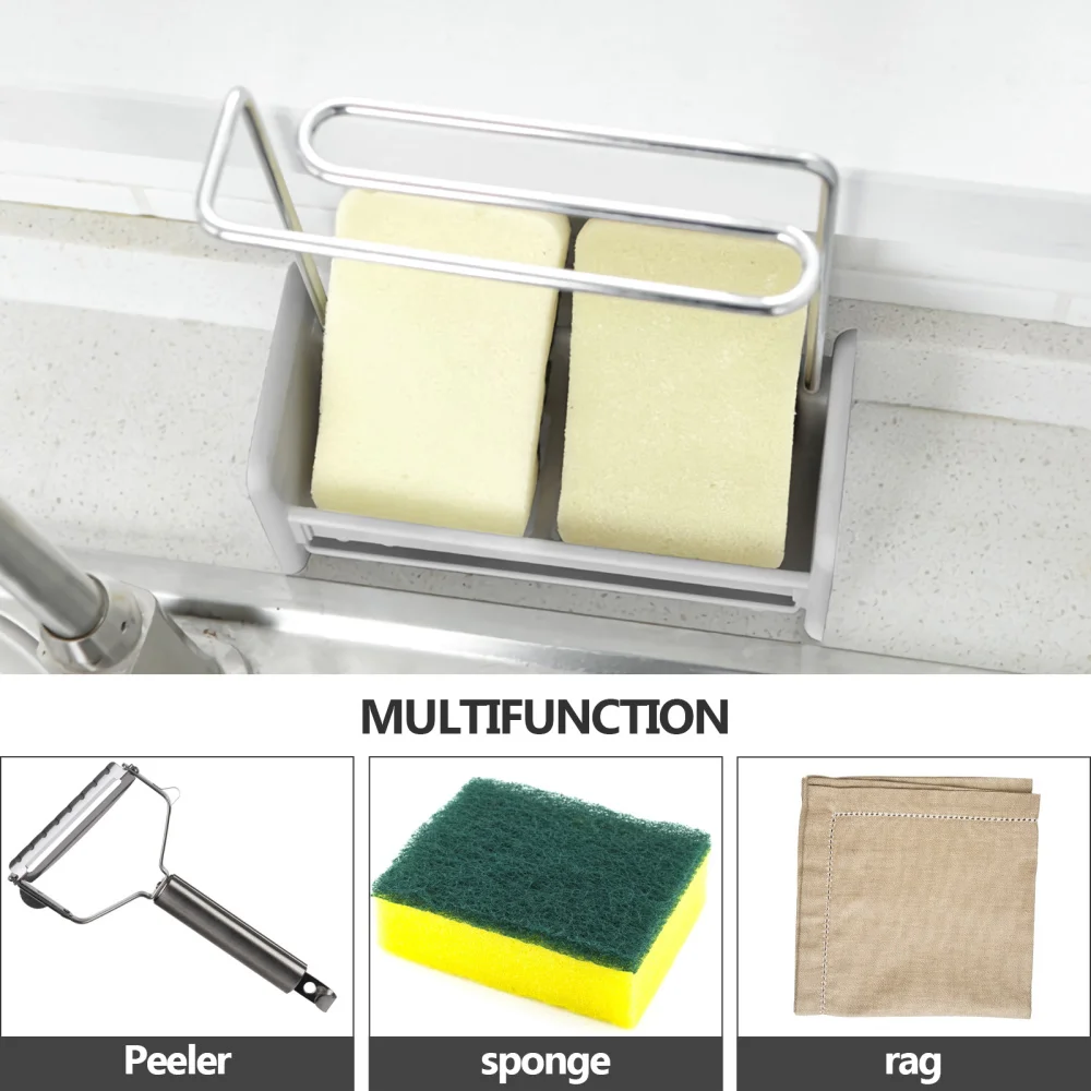 

1Pc Durable Useful Premium Practical Kitchen Rack Sink Rack Draining Rack Storage Rack