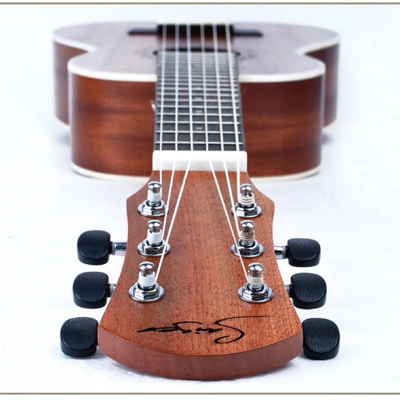 Мини гитара Guitalele Guilele электрическая 30 дюймов 6 струн|Гитары| |