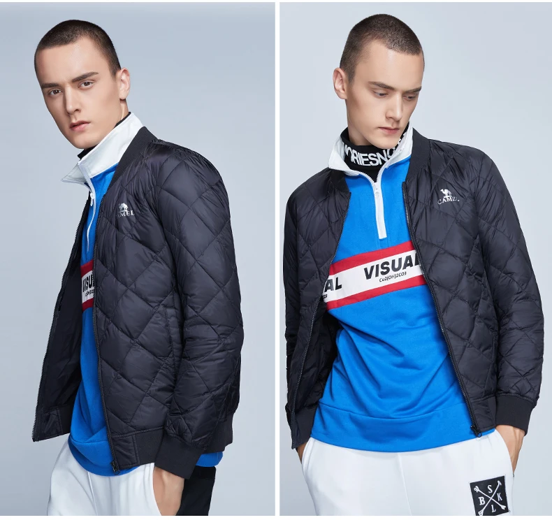 CAMEL женский мужской пуховик Northface Goose Northface наружное ветрозащитное пальто короткий карман